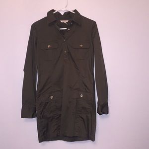 Olive green dress from Old Navy